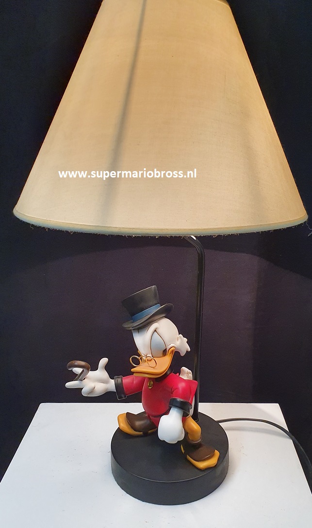 roze Opnieuw schieten India Walt Disney Scrooge Classic Mc Duck lamp 58cm hoog - classic Dagobert Duck  Lamp decoration Boxed - https://www.supermariobross.nl
