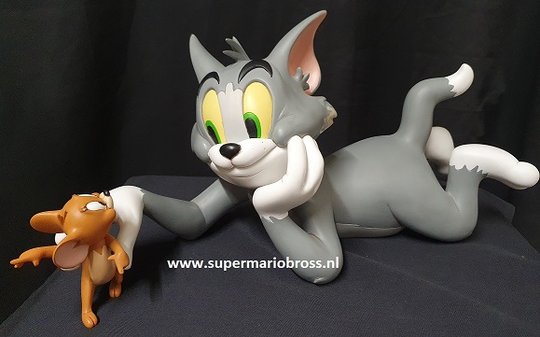 Tom-and-Jerry-Looney-Tunes-Warner-Bros-Cartoon-Comic-Original-Collectible-Polyresin-Sculpture