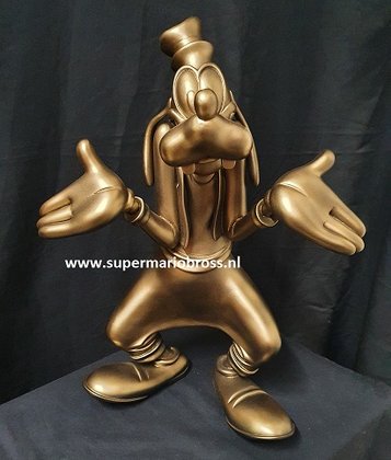 Disney-goofy--walt-Disney-Goofy--Retired-Cartoon-Comic-Figurine-&-Statue-Big-Fig-Polystone-Beelden