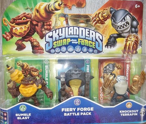 Skylanders-Swap-Force-Activision-2013-Action-Figurines-Boxed-and-Used