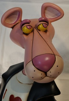 PINK-PANTHER-Pink-Panter-Decoratie-Beelden-Roze-Panter-Pink-Panther-Statue