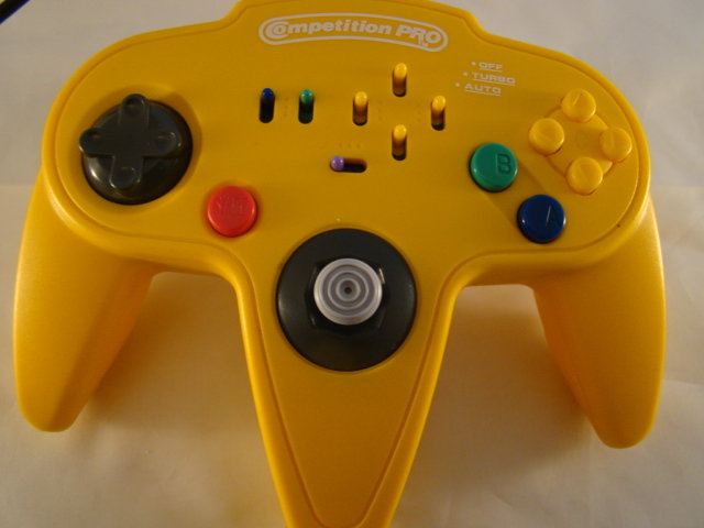 Nintendo 64 Competition Pro - Controller nintendo 64 - Geel - https ...