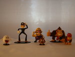 SETJE van 6 ,Donkey Kong, Diddy Kong, Boo, Waluigi, Wario en Goomba