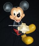 Mickey Mouse Sitting Crossed Legs - Mickey Big Figure Statue - Used No Box