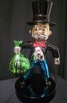 Monopoly Man with Moneybag Replica Pop Art Cartoon Sculpture 40cm Boxed