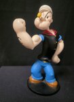 Popeye Classic KFs Retired Cartoon Comic Collectible Sculpture 21cm Resin Boxed