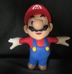 Mario Galaxy Flying Pvc Toy supermariobross Action Figure 22cm