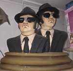 Blues Brothers Buste 50cm Blues Soul Rhythm Comedy Music Polyester Figure