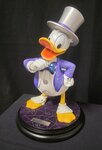 Donald Duck Tuxedo Platinum Statue Beast Kingdom Toys Disney 100th Collectible Used