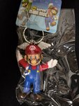 Supermario Galaxy Pvc action Figure Keychain Schlüsselanhänger Porte-clé