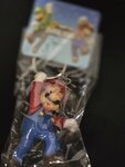 Super Mario Fist Up Pvc Action Figure Keychain Schlüsselanhänger Porte-clé