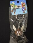 Paragoomba supermario Pvc Action figure Keychain Schlüsselanhänger Porte-clé