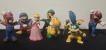 Super Mario Set of 8 pieces Pvc Action Figure