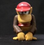 Diddy Kong very Rare Pvc Supermario Action Figure 4cm Toy 