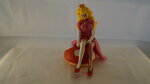 Princes Peach Sitting on Mushroom Pvc action Figure 8"- 20 cm Big