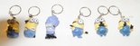 DISPICABLE-ME-MINIONS-Pvc-Plastic-SETJE-6-STUKS-Sleutelhangers-De-verschrikkelijke-Ikke