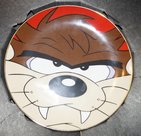WB looney Tunes The Warner Brothers Gallery Collectors Edition Plate Tasmanian Devil Plate Boxed