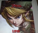 The Legend Of Zelda Action figure - Link on Base Statue