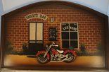 Harleys Leekers Bar - reclame bord 