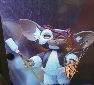 Gremlins Gizmo Neca Reel Toys Ultimate Action Fantasy Handpainted Figurine 12cm High Vitrinebox New