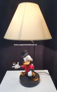 Walt Disney Scrooge Classic Mc Duck lamp 58cm hoog - classic Dagobert Duck Lamp Cartoon Sculpture Boxed