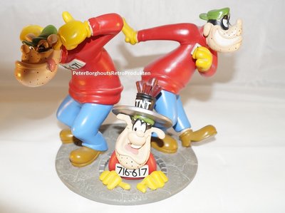 Beagle Boys -Walt Disney Zware Jongens Breken uit - Polyresin Comic Sculpture decoration Boxed