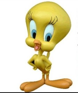 Classic Tweety Collectible - Tweety Classic Cartoon warner Bros Looney Tunes Sculpture 20cm High Boxed