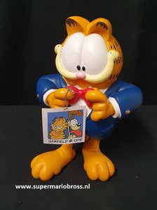 Garfield in Tux Cartoon Comic Figurine Original Boxed Nieuw Staat  garfield In Tuxido Statue
