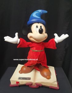 Disney Fantasia  Mickey The sorceror's Aprentice Master Craft Beast Kingdom Mc-035 Statue 38cm New Boxed