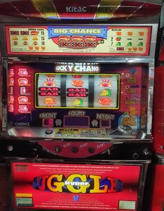 Hyper Juggler Pashiclo Game Gok Machine Kitac Lucky Chance Japanse Slotmachine Token Used