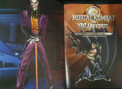 Mortal Kombat VS Dc Universe Prima Official Game Guide Strategy Book Collectible