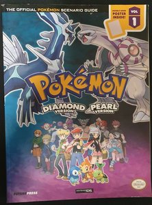 Pokémon Diamond and Pearl version Official Scenario Game Guide Nintendo Ds