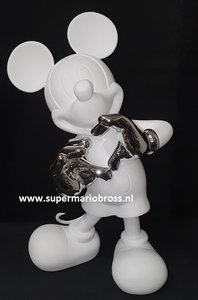 Mickey with Love White Leblon Delienne Kelly Hoppen 30cm Mickey Pop Culture Bicolor Cartoon Comic Figure New Boxed