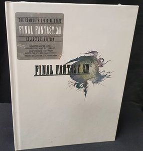Final Fantasy XIII Collectors Edition Complete Guide strategieboek Hardcover Artwork