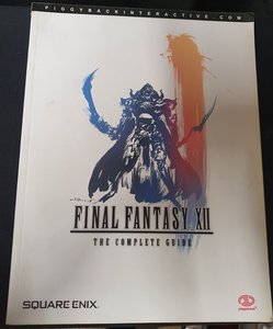 Final Fantasy XII The Complete Guide Square Enix Strategybook Piggyback
