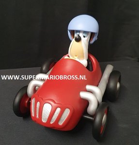 Droopy in Red Racing Car Cartoon Comic Animation Statue Demon & Merveilles boxed Figurine