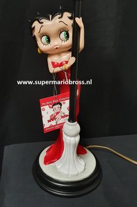 Betty Boop in Red dress Standing Lamp new in Box - betty boop in rood lamp decoration Figure collectible