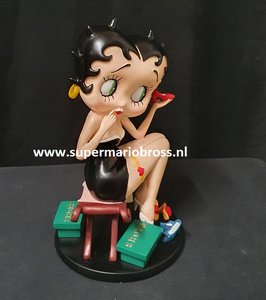 Betty Boop with Shoes - betty boop past schoenen cartoon comic boxed New collectible Figurine