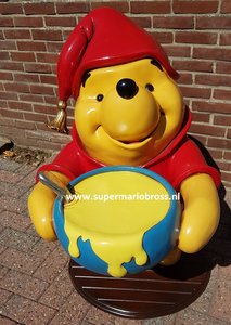 Winnie The Pooh Waiter - Walt Disney Winnie The Pooh with Honeypot - New Big Fig Statue 100cm