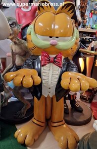 Garfield Waiter Butler / Ober 3Ft High Big life size Polyester Paws Cartoon Comic Statue 