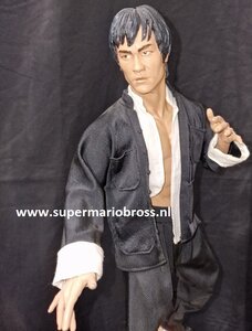 Bruce Lee Sideshow Premium Action Statue Limited Collectible Used Boxed 