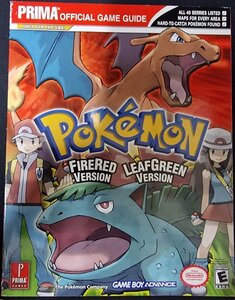 Pokémon Fire Red Leaf Green version Game Guide Strategieboek for gameboy advance