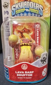  lava Barf Eruptor Skylanders Swap Force Video Game Action Figurine Born to Burn Serie 3 Blister