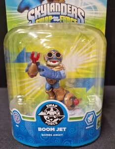 Boom Jet Skylanders Swap Force Video Game Action Figurine Bombs Away 2013