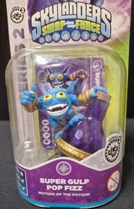 Super Gulp Pop Fizz Skylanders Swap Force Video Game Action Figurine Motion of the Potion Blister