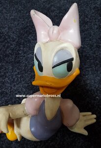 Daisy sitting Sideways Walt Disney Daisy Duck Cartoon Comic Polyester Rare Big Statue 