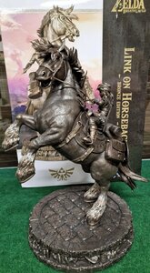 First 4 Figures The Legend Of Zelda Link On Horseback Bronze Action Statue