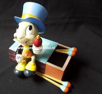  Jiminy Cricket on Matchbox Pinocchio's Sculpture Disney Park Collection New Boxed