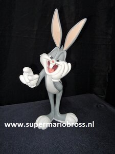 Bugs Bunny Warner Bros Looney Tunes Resin Cartoon Sculpture 20cm Vitrinestaat