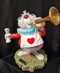Alice in Wonderland White Rabbit Beast Kingdom Master Craft Statue limited Boxed